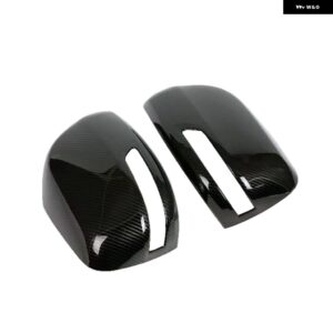 トヨタ ランドクルーザー 200 LC200 FJ200 プラド 150 LC150 FJ150 サイドミラー カバー リアビューオーバーレイランプ クロームカー スタイリング - Carbon Fiber Look