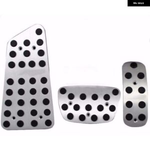 トヨタ カローラ 2006-2011 2012 2013 ノンスリップ 燃料 ブレーキ フットレスト AT/MT ペダル プレート ノンスリップ アクセル ブレーキ ペダル パッド - AT