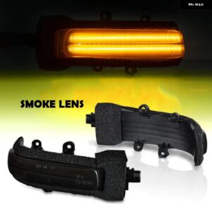LEDダイナミックミラー ウィンカーライトブリンカーランプ トヨタ - Smoke lens
