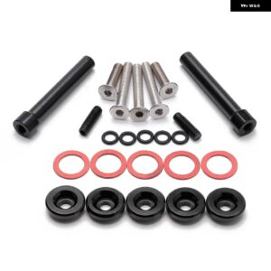 バルブ カバー ワッシャーハードウェアキット ホンダ Dシリーズ エンジン 1992-2000 ロゴなし YC101328 - black