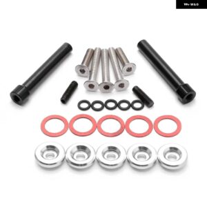 バルブ カバー ワッシャーハードウェアキット ホンダ Dシリーズ エンジン 1992-2000 ロゴなし YC101328 - Silver