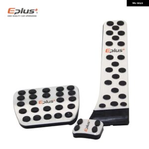 車用スロットルペダルアクセサリー内装パーツアルミ ポジション ベンツ AMG E S GLK W240 W211 W212ブレーキペダル - silver 3PCS