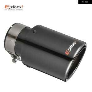 車用 ステンレス 製マフラーチップ 排気 システム 汎用 圧着式 ブルー デコレーション マフラー マフラー AKRAPOVIC - 51mm-76mm