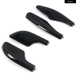 トヨタ ランドクルーザー LC100 FJ100 1998-2005 2006 2007 ルーフラックバーレールエンド カバー シェル交換用 4個 - black