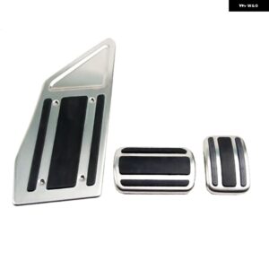 車用 フットレスト DS DS 7 CROSSBACK 2018 2019 2020 AT/MT ステンレス 燃料ブレーキ フットレスト ペダルカバー 自動車アクセサリー - AT 3PCS