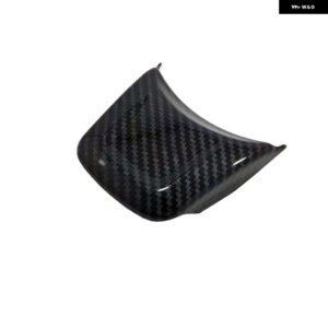 ABS カーボン風 ステアリングホイール 装飾 フレーム トリム カー スタイリング ジャガー XE XF F-PACE 2016 2017 - 1PCS