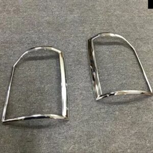 VW フォルクスワーゲン トランスポーター T6 カラベル 17-18 クローム フロント リア リフレクター フォグライト ランプ カバー トリム フォグライト バンパ - 2pcs