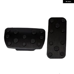 スバル XV フォレスター インプレッサ AT/MT アルミ 合金 製 フットペダル アクセル ガス燃料 ブレーキ ペダルレスト ペダルカバー カー スタイリング - AT 2pcs