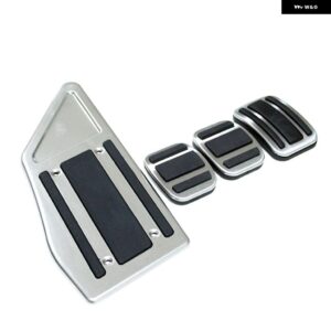 カー スタイリング プジョー 3008 5008/GT 2017 2018 2019 LHD AT ガスブレーキ ペダルカバー ドリル 滑り止め アクセル オーバーレイ - MT 4pcs