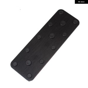 アルミ製 アクセル 燃料 ブレーキペダル フットレスト ペダルカバー 滑り止め パッド スバル レガシィ アウトバック フォレスター 2003-2006 - 1PCS