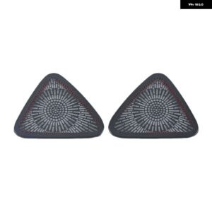 シボレー マリブ 2016-2021 車ドア オーディオ スピーカー カバー スピーカー パッド トリム フレーム ステッカー ステンレス インテリア アクセサリー - Black color4