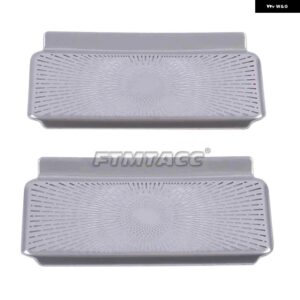 テスラ モデル3 2019 2020 アクセサリー フロントコラム ルーフ ホーン フード モデル3 スピーカー カバー 装飾 スパンコール モデルスリー カー - Under seat Sliver