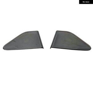 テスラ モデル3 2019 2020 アクセサリー フロントコラム ルーフ ホーン フード モデル3 スピーカー カバー 装飾 スパンコール モデルスリー カー - Rear Door black