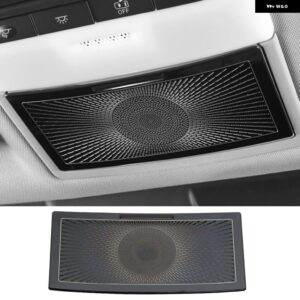 三菱 アウトランダー 2022 2023 2024 車ドア オーディオ スピーカー スピーカー フレーム ホーン 装飾 カバー トリム インテリア アクセサリー - Roof Black