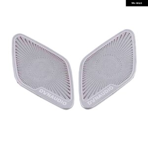 VW フォルクスワーゲン ゴルフ 7 MK7 2014-2018 2019 2020 インテリア フロント ステレオ スピーカー カバー トリム カー スタイリング - Sliver7