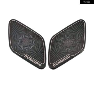 VW フォルクスワーゲン ゴルフ 7 MK7 2014-2018 2019 2020 インテリア フロント ステレオ スピーカー カバー トリム カー スタイリング - black