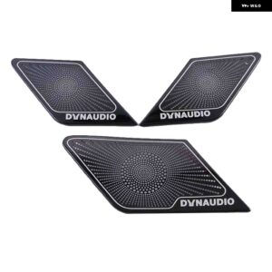 VW フォルクスワーゲン ゴルフ 7 MK7 2014-2018 2019 2020 インテリア フロント ステレオ スピーカー カバー トリム カー スタイリング - black3