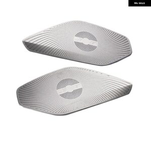 カーアクセサリー インテリア マツダ MX-5 MX 5 RF MX5 ND 2016-2020 カー オーディオ スピーカー カバー トリム ドア スピーカー カバー トリム - White