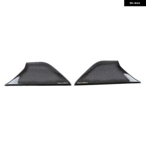 BMW 5シリーズ G30 2018 2019 2020 車ドア ラウド スピーカー サウンド スピーカー カバー トリム フレーム ステッカー トランク ホーン リアホーン カバー - Front door cover2