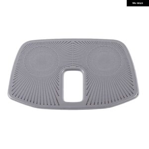 プジョー 2008 2020 2021 2022 カーアクセサリー フロントコラム ルーフホーン フード スピーカー カバー サウンド 装飾 フレーム スパンコール - Matte Sliver3