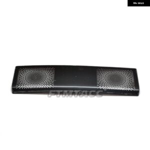 ステンレス 製車ドア スピーカー Aピラー インナー ドアハンドル 読書灯 オーディオ ホーンカバー トリム フォルクスワーゲン ビートル 2013-2018 - Reading Light Black