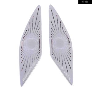 フォルクスワーゲン VW ゴルフ 8 MK8 カー オーディオ スピーカー カバー トリム ドア スピーカー カバー トリム カーアクセサリー インテリア トリム カー - sliver