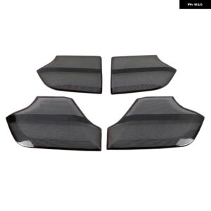 ホンダ CR-V CRV 2017 2018 2019 ステンレス 製 カーゲート ドア スピーカー パッド オーディオ スピーカー カバー トリム フレーム ステッカー - black