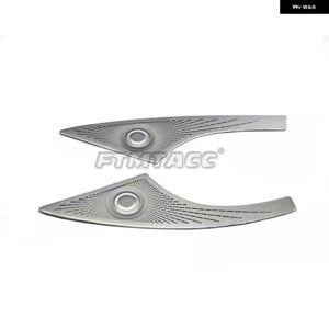 VW SCIROCCO R 2015-2021 車ドア オーディオ スピーカー カバー スピーカー パッド トリム フレーム ステッカー ステンレス インテリア アクセサリー - A-pillar