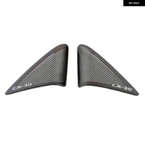 カー オーディオ スピーカー カバー トリム ドア スピーカー カバー トリム カーアクセサリー インテリア マツダ CX-30 CX 30 CX30 2020 - Black5