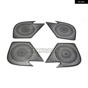 ホンダ CR-V CR V 2023 車ドア オーディオ スピーカー カバー スピーカー パッド トリム フレーム ステッカー ステンレス インテリア アクセサリー - Door panel2