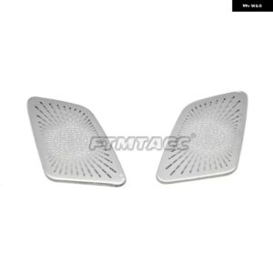 ホンダ CR-V CR V 2023 車ドア オーディオ スピーカー カバー スピーカー パッド トリム フレーム ステッカー ステンレス インテリア アクセサリー - Front panel outlet