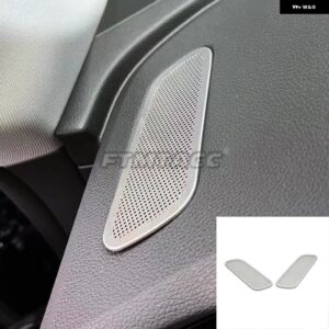 アウディ Q8 2019-2023 カー スタイリング インテリア オーディオ スピーカー フロント 読書灯 スピーカー デコレーション カバー ステッカー アクセサリー - Front panel