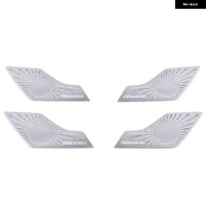 シュコダ コディアック 2017 - 20 カー オーディオ スピーカー ドア スピーカー トリム ステッカー インテリア トリム ドア オーディオ スピーカー カバー - Sliver5