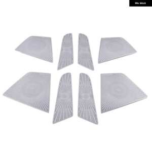シュコダ コディアック 2017 - 20 カー オーディオ スピーカー ドア スピーカー トリム ステッカー インテリア トリム ドア オーディオ スピーカー カバー - Sliver4