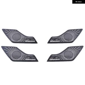 シュコダ コディアック 2017 - 20 カー オーディオ スピーカー ドア スピーカー トリム ステッカー インテリア トリム ドア オーディオ スピーカー カバー - black2