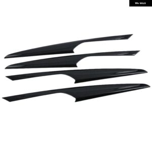 カーボン BMW X3 G01 2022 2023 車用 ギア シフト ノブ センターハンドブレーキカバー 内装自動車アクセサリー ステッカー トリム - Interior door trim