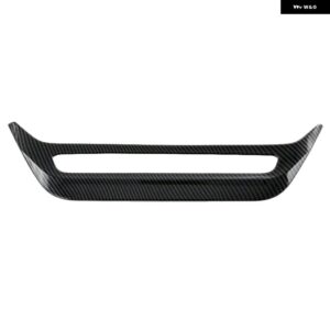 カーボン BMW X3 G01 2022 2023 車用 ギア シフト ノブ センターハンドブレーキカバー 内装自動車アクセサリー ステッカー トリム - Air condition switch