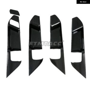 トヨタ RAV4 RAV 4 2019 - 23 XA50 ハイブリッドカー リア エアコン ベント アウトレット フレーム カバー トリム アクセサリー - Inner handle