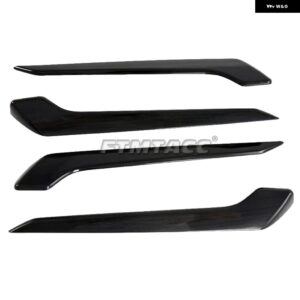 トヨタ RAV4 RAV 4 2019 - 23 XA50 ハイブリッドカー リア エアコン ベント アウトレット フレーム カバー トリム アクセサリー - Interior door trim