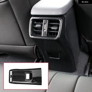 カーセンター コンソール ギア シフト パネル カバー クローム 装飾 レクサスUX200 UX250H UX260H 2019 2020 -2022 インテリア アクセサリー - Rear air outlet