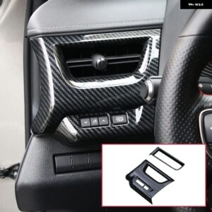 カーセンター コンソール ギア シフト パネル カバー クローム 装飾 レクサスUX200 UX250H UX260H 2019 2020 -2022 インテリア アクセサリー - Side air outlet