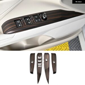 木製 装飾 トヨタ カムリ 2018 2019 2020 カーセンター コンソール シート アームレスト ボックス カバー 中央 アームレスト パネル トリム - Peach Color7