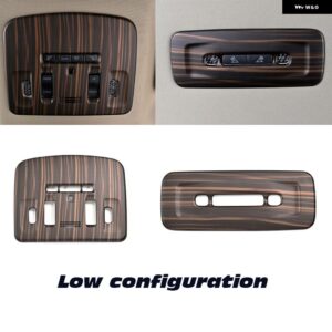 木製 装飾 トヨタ カムリ 2018 2019 2020 カーセンター コンソール シート アームレスト ボックス カバー 中央 アームレスト パネル トリム - low configuration