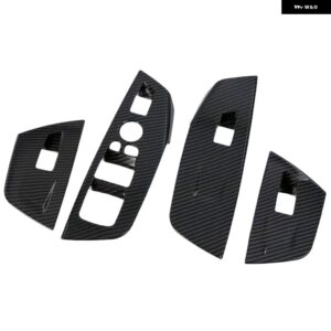 カーボン BMW X3 G01 X4 G02 2022 車用 ギア シフト ノブ センターハンドブレーキカバー 内装自動車アクセサリー ステッカー トリム - Window Switch