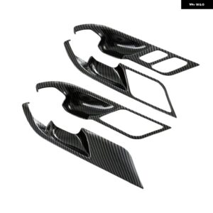 カーボン BMW X3 G01 X4 G02 2022 車用 ギア シフト ノブ センターハンドブレーキカバー 内装自動車アクセサリー ステッカー トリム - Inner door bowl