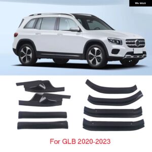ABS カーボン ウェルカムペダル ドアシル スカッフプレート ガード プロテクター カバー メルセデス ベンツ AMG GT A200 B200 GLB GLC GLE GLS - GLB 20-23