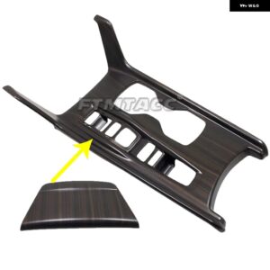 車内 装飾 用ピーチウッド ステッカー センター コンソール ギア シフト ボックス パネル カバー トリム ホンダ アコード 2018-2022 - Peach Wood Color5