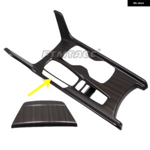 車内 装飾 用ピーチウッド ステッカー センター コンソール ギア シフト ボックス パネル カバー トリム ホンダ アコード 2018-2022 - Peach Wood Color4