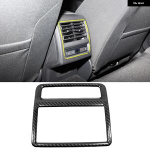 カーボン インテリア フォルクスワーゲン VW ゴルフ 8 MK8 2020 2021 LHD ウォーターカップカバー エアベント ウィンドウリフト スイッチ パネル トリム - Black Steel10