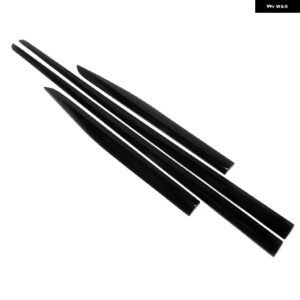 4ピース ABS カーボン ブラック 外装 ドアモールディングライン 車体サイドカバー トリム トヨタ カムリ XV70 8代目 2018-2021 - 23 - ABS Black